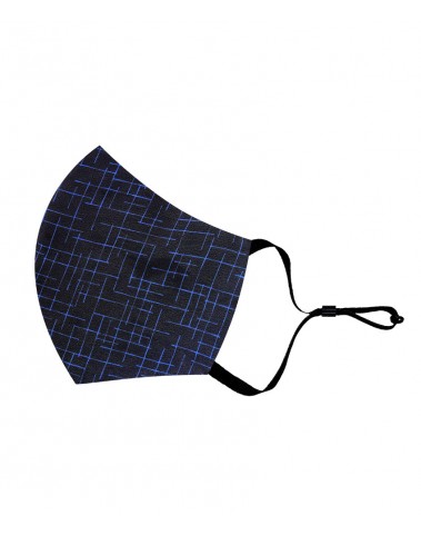 Fashion Accessories - Blue Lines On Black