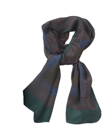 Crepe Silk Scarf - Abstract