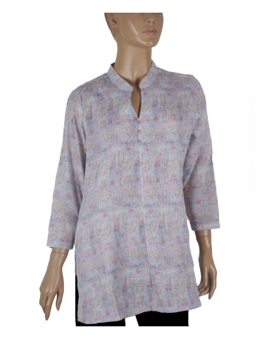 Casual Kurti - Lilac Flowers