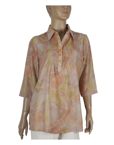Casual Shirt - Yellow Bandhani