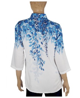 Casual Shirt - Blue Petals