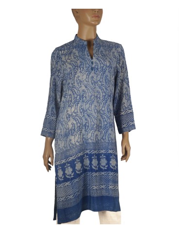 Tunic - Blue Abstract