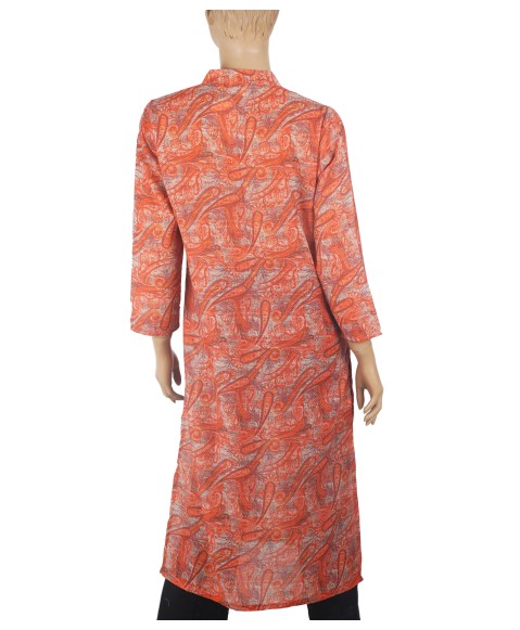 Tunic - Orange Paisley