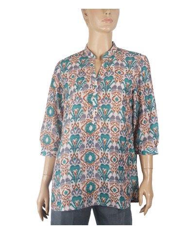 Casual Kurti - Ikat Print