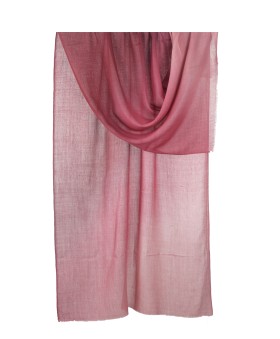 Shaded Ombre Stole - Raspberry Shade