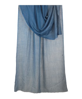 Shaded Ombre Stole - Blue Shade