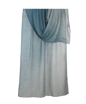 Shaded Ombre Stole - Teal Shade