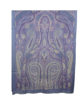 Lilac Paisley Box Stole