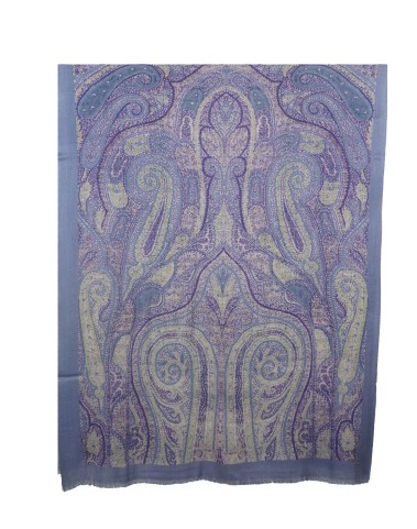 Lilac Paisley Box Stole