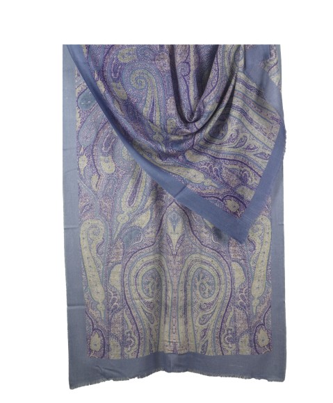 Lilac Paisley Box Stole