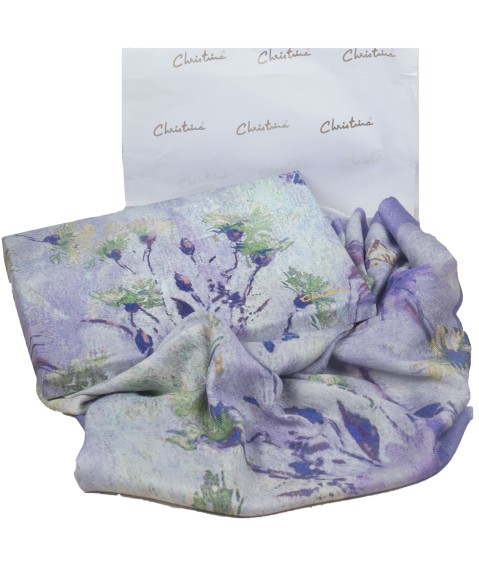 Purple Summer Box Stole