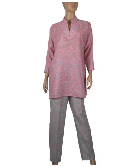 Cotton Co-ord Set - Pink Flower