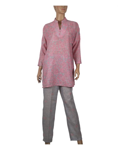 Cotton Co-ord Set - Pink Flower
