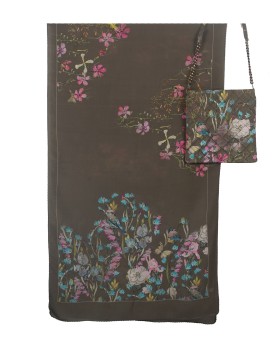 Scarf Set - Pink Flowers