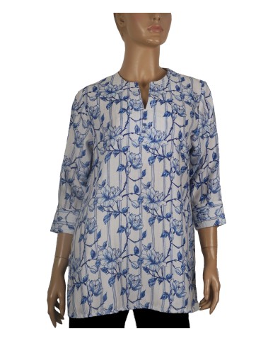 Casual Shirt- Blue Leaf Casual Shirt- Blue Leaf