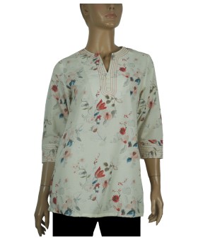 Casual Shirt- Red Floral