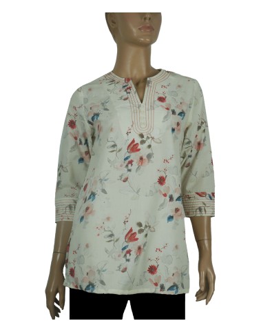 Casual Shirt- Red Floral