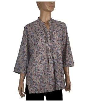 Casual Shirt - Brown Leaf