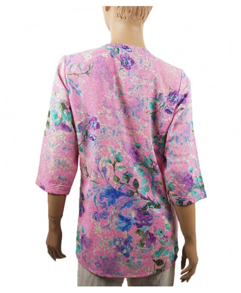 Casual Kurti - Pink Floral