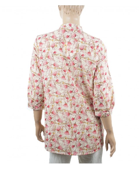 Casual  Kurti - Pink Roses