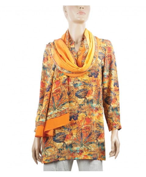  Long Silk Shirt - Autumn