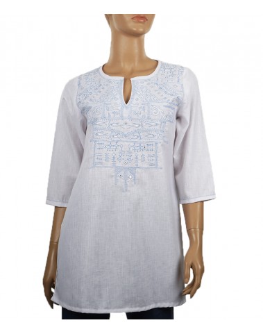 Embroidered Casual Kurti - Mirror Embroidery