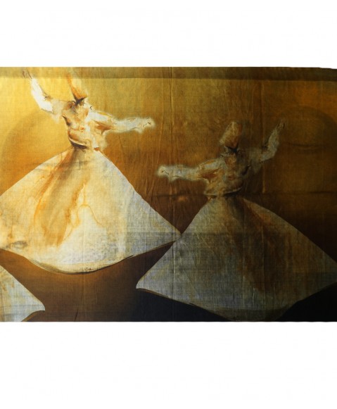 Reversable Stole - Sufi Dancer