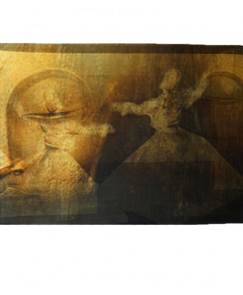 Reversable Stole - Sufi Dancer