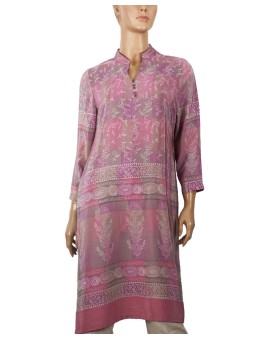 Tunic - Dusty Pink Floral