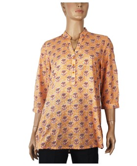 Casual Kurti - Turmeric Yellow