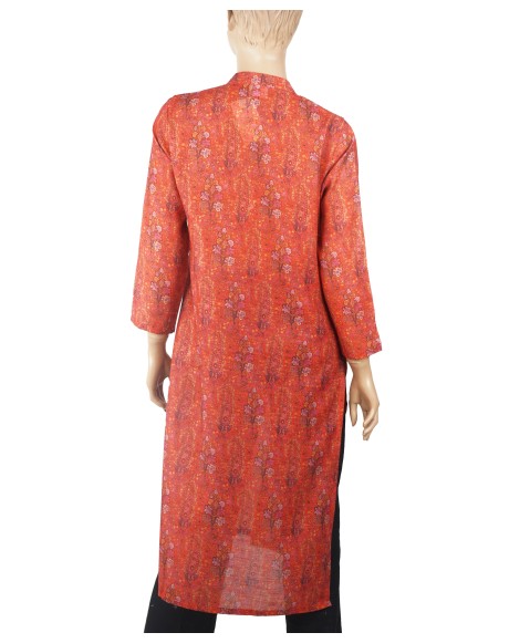 Tunic - Red Paisley