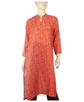 Tunic - Red Paisley