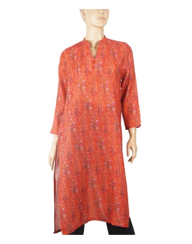 Tunic - Red Paisley