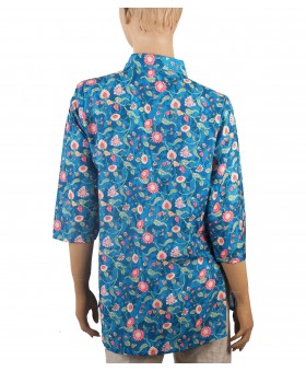 Casual Kurti - Pretty Pink Floral