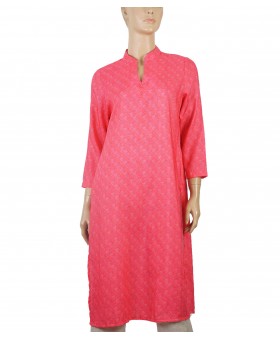 Tunic - Pink Bandhani