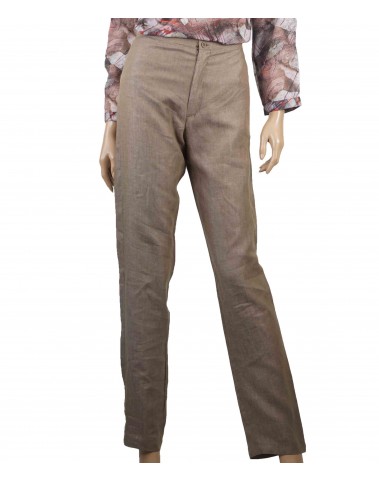 Linen Pant - Coffee  