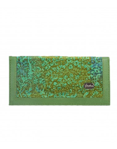 Silk Wallet - Green Grass