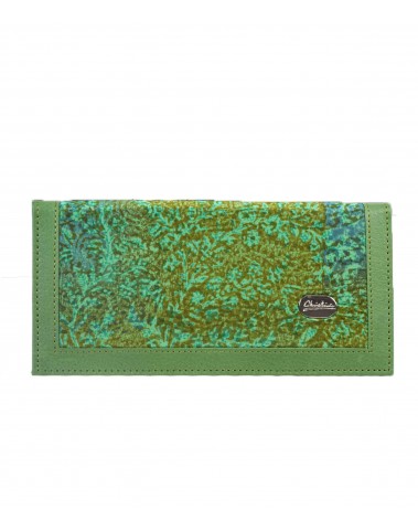 Silk Wallet - Green Grass