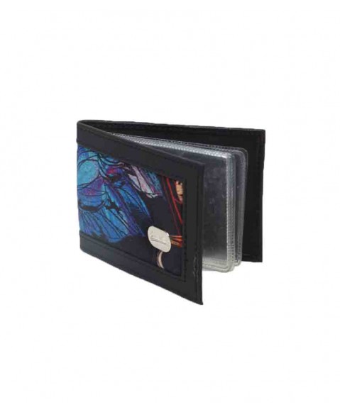 Silk Wallet Set - Black Paisley