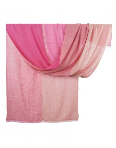 Marino Wool Stole - Shades of Pink