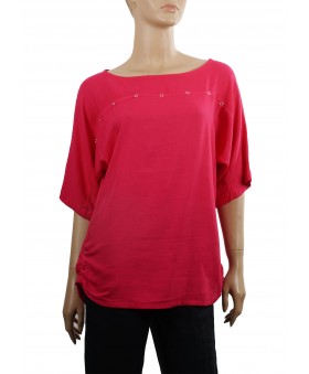 Casual Kurti - Plain Pink
