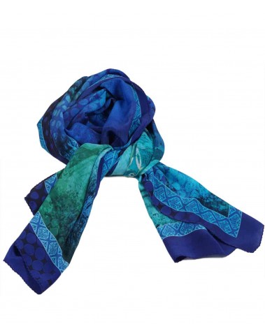 Crepe Silk Scarf - Buddha