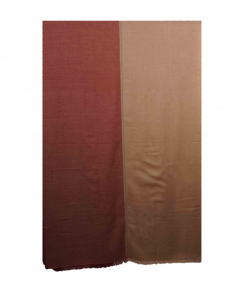 Marino Wool Stole - Shades of Brown