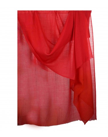 Tie and Dye Stole - Red