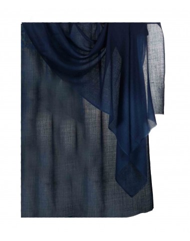 Shaded Ombre Stole - Navy Hues