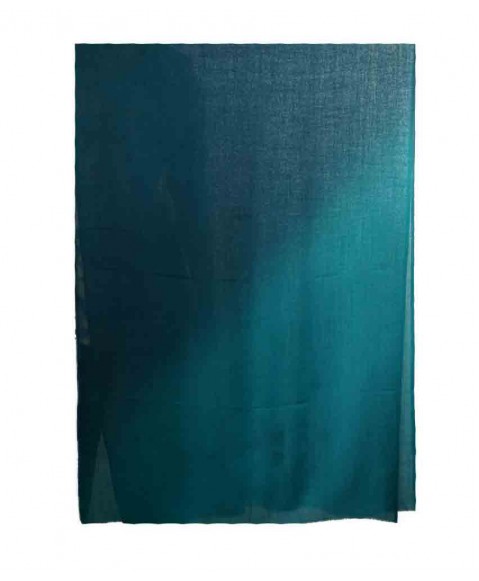 Shaded Ombre Stole - Turquoise Hues