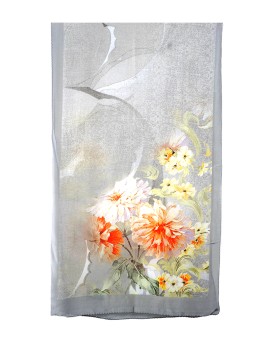 Crepe Silk Scarf - Pretty Floral