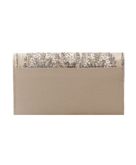 Ashika Wallet - Silver Embroidered 