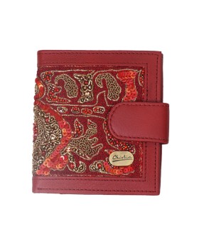 Folding Wallet - Pretty Maroon 