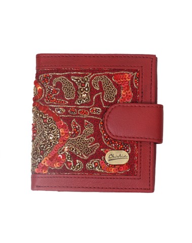 Folding Wallet - Pretty Maroon 